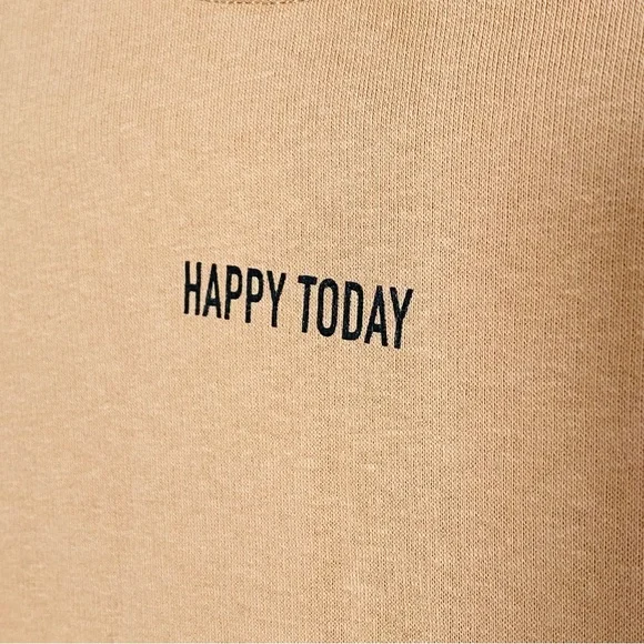 Happy Today Button Down Shirt Sweater Combo - Picture 9 of 10